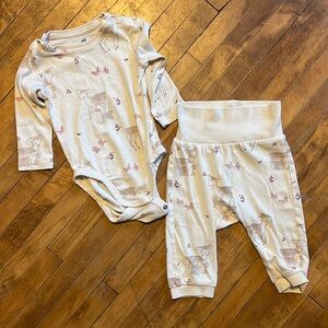H&M matching deer set